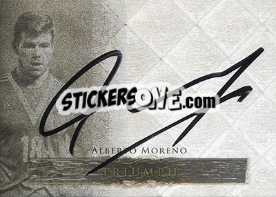 Sticker Alberto Moreno - World Football UNIQUE 2015 - Futera