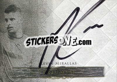 Sticker Kevin Mirallas - World Football UNIQUE 2015 n. TR20 - Futera