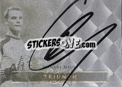 Sticker Manuel Neuer - World Football UNIQUE 2015 - Futera