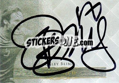 Sticker Daley Blind - World Football UNIQUE 2015 n. TR41 - Futera