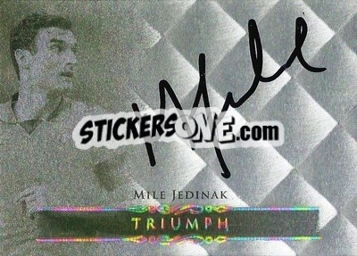 Sticker Mile Jedinak - World Football UNIQUE 2015 n. TR48 - Futera