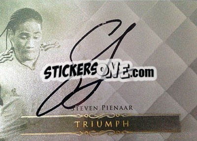 Sticker Steven Pienaar - World Football UNIQUE 2015 n. TR51 - Futera