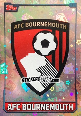 Sticker Club Badge - English Premier League 2015-2016. Match Attax n. 1 - Topps