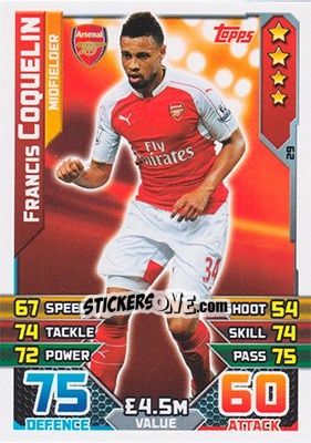 Cromo Francis Coquelin