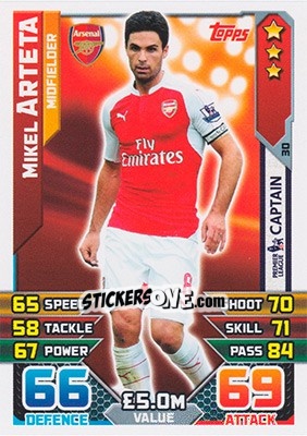 Cromo Mikel Arteta