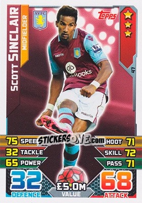 Sticker Scott Sinclair