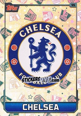 Sticker Club Badge - English Premier League 2015-2016. Match Attax - Topps