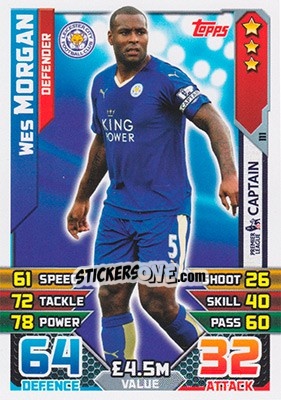 Sticker Wes Morgan