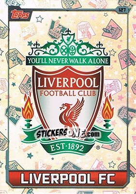 Sticker Club Badge - English Premier League 2015-2016. Match Attax - Topps