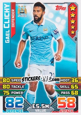 Cromo Gael Clichy