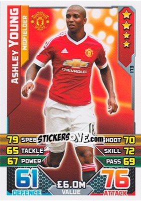 Sticker Ashley Young