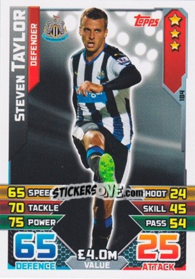 Cromo Steven Taylor - English Premier League 2015-2016. Match Attax - Topps