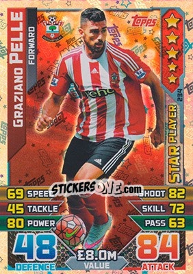 Sticker Graziano Pelle