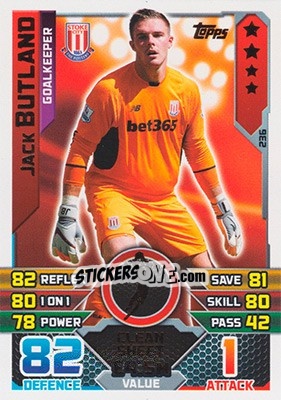 Cromo Jack Butland