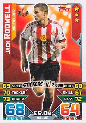 Cromo Jack Rodwell - English Premier League 2015-2016. Match Attax - Topps