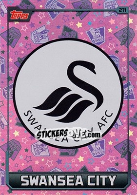 Figurina Club Badge - English Premier League 2015-2016. Match Attax - Topps