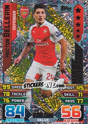 Sticker Hector Bellerin - English Premier League 2015-2016. Match Attax - Topps