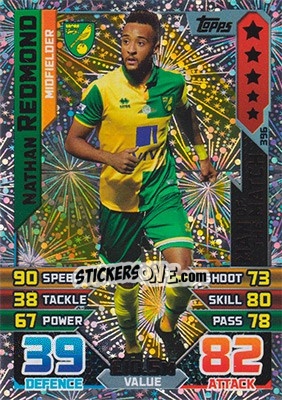 Sticker Nathan Redmond - English Premier League 2015-2016. Match Attax - Topps