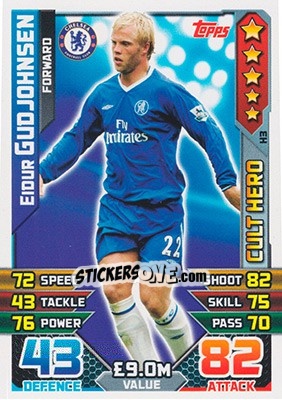 Sticker Eidur Gudjohnsen