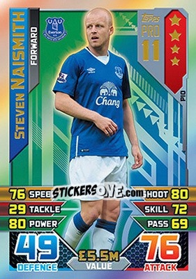 Sticker Steven Naismith - English Premier League 2015-2016. Match Attax - Topps