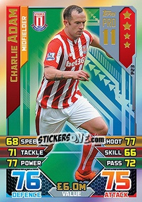 Sticker Charlie Adam