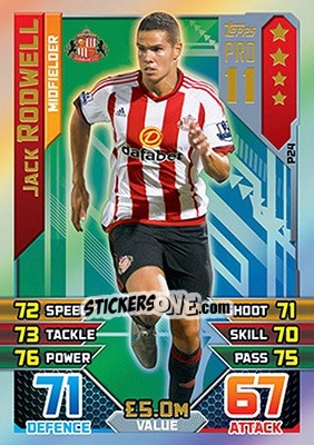 Figurina Jack Rodwell - English Premier League 2015-2016. Match Attax - Topps