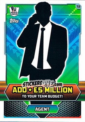 Sticker Agent - English Premier League 2015-2016. Match Attax n. T2 - Topps