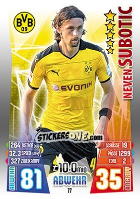 Sticker Neven Subotic