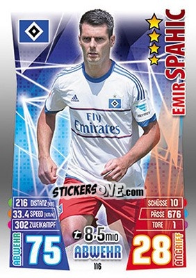 Sticker Emir Spahic