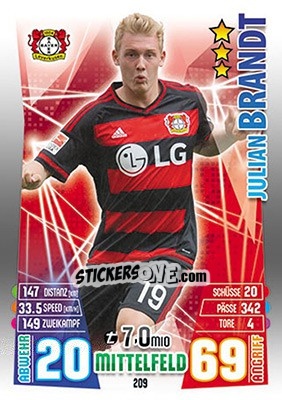 Sticker Julian Brandt