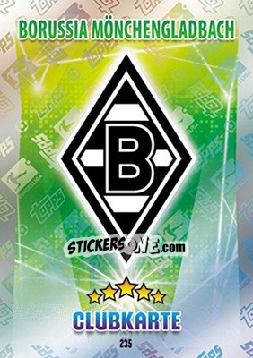 Cromo Clubkarte - German Fussball Bundesliga 2015-2016. Match Attax - Topps