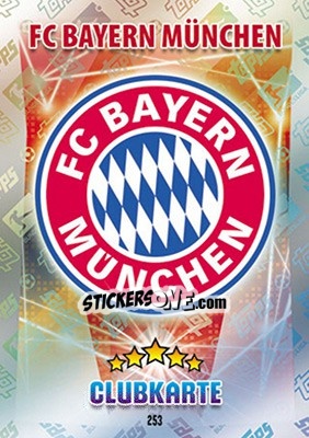 Figurina Clubkarte - German Fussball Bundesliga 2015-2016. Match Attax - Topps