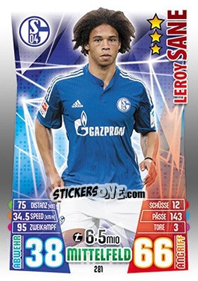 Cromo Leroy Sané