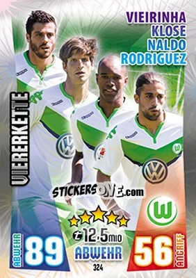 Figurina Vieirinha / Timm Klose / Naldo / Ricardo Rodriguez