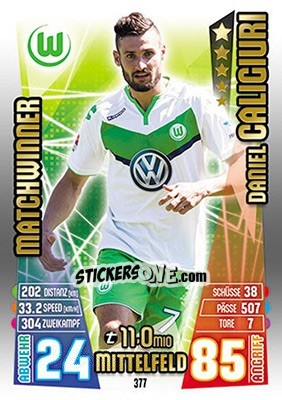 Sticker Daniel Caligiuri