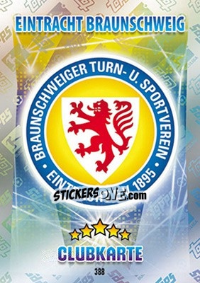 Figurina Clubkarte - German Fussball Bundesliga 2015-2016. Match Attax - Topps