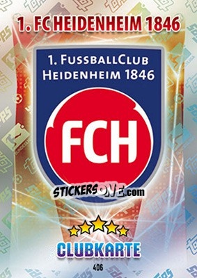 Sticker Clubkarte