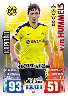 Sticker Mats Hummels