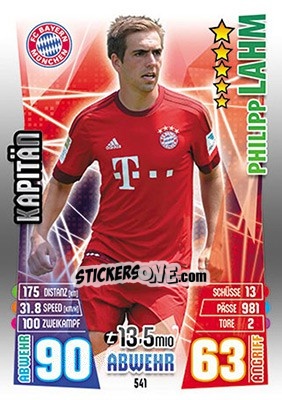 Sticker Philipp Lahm