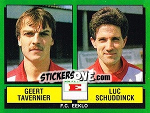 Sticker Geert Tavernier / Luc Schuddinck