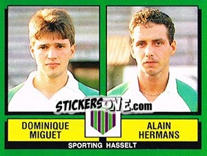 Sticker Dominique Miguet / Alain Hermans