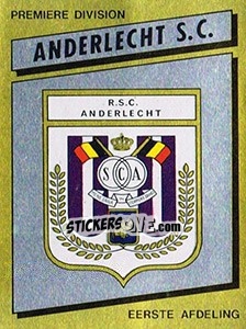 Sticker Armoiries Embleem - Football Belgium 1988-1989 n. 3 - Panini