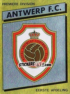 Sticker Armoiries Embleem - Football Belgium 1988-1989 - Panini