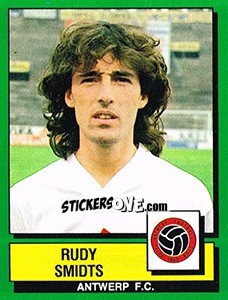 Sticker Rudy Smidts - Football Belgium 1988-1989 n. 29 - Panini