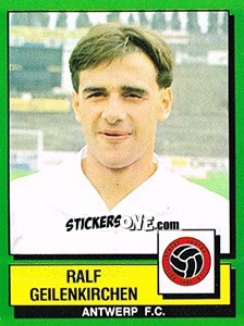 Sticker Ralf Geilenkirchen - Football Belgium 1988-1989 - Panini