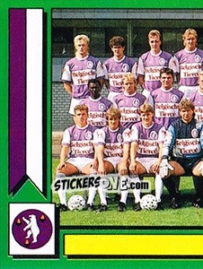 Sticker Equipe/Elftal - Football Belgium 1988-1989 - Panini