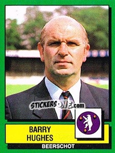 Figurina Barry Hughes - Football Belgium 1988-1989 - Panini