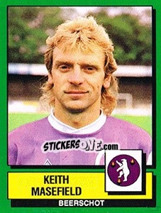 Cromo Keith Masefield - Football Belgium 1988-1989 - Panini