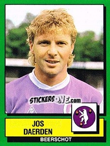 Cromo Jos Daerden - Football Belgium 1988-1989 n. 45 - Panini