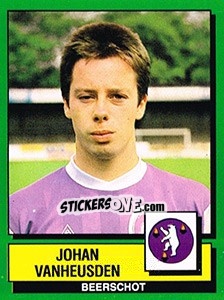 Cromo Johan Vanheusden - Football Belgium 1988-1989 n. 53 - Panini